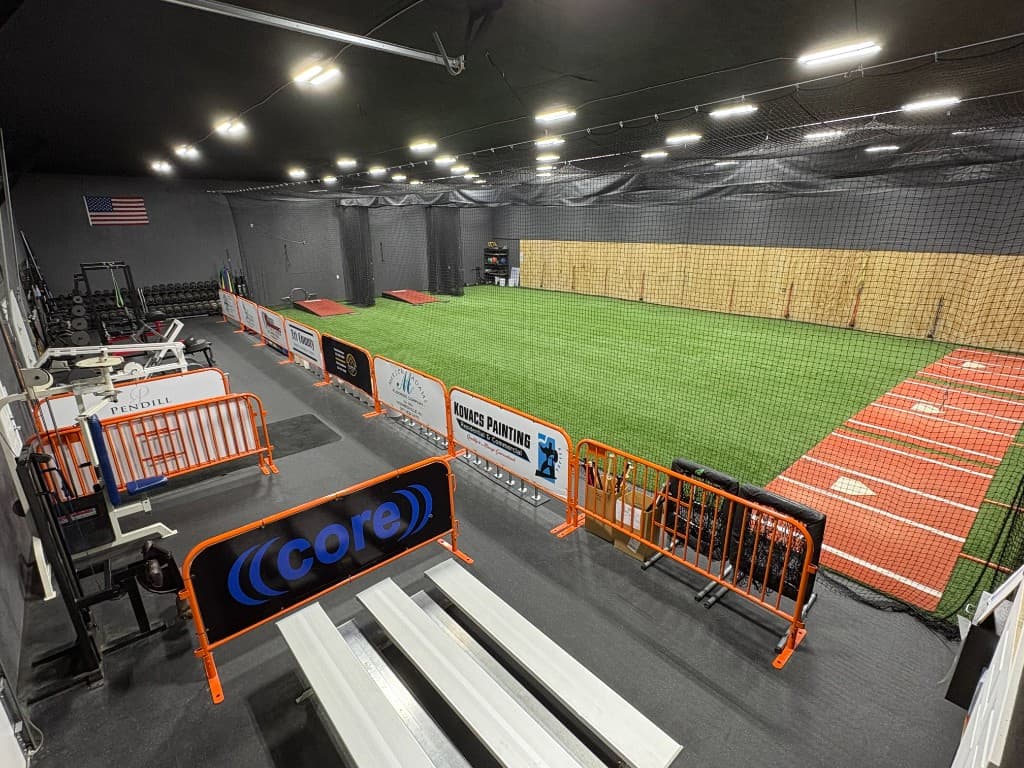 Zero Limits Baseball indoor training facility